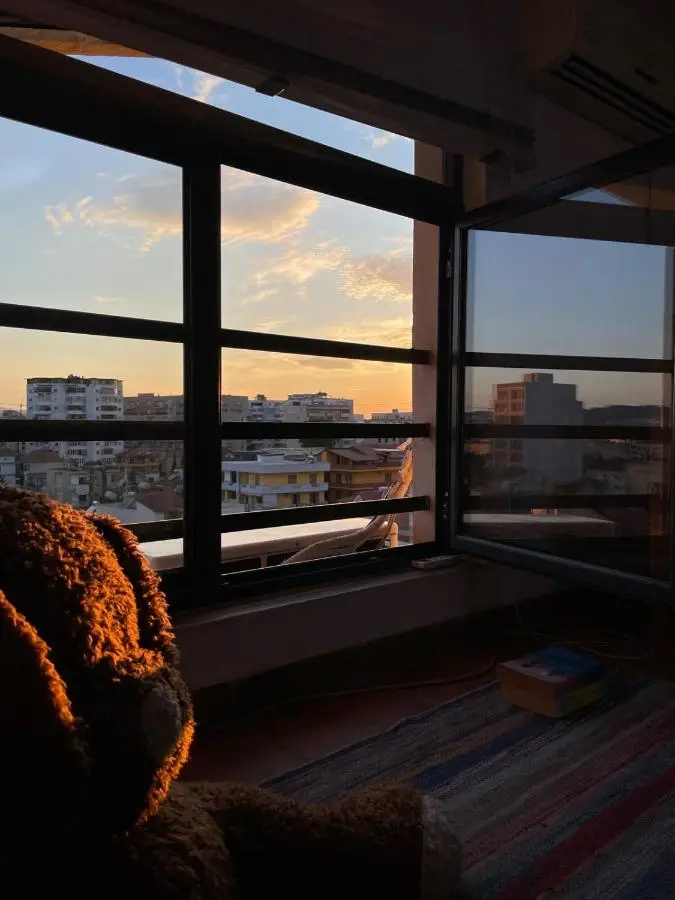 Cozy big apartment with balcony
