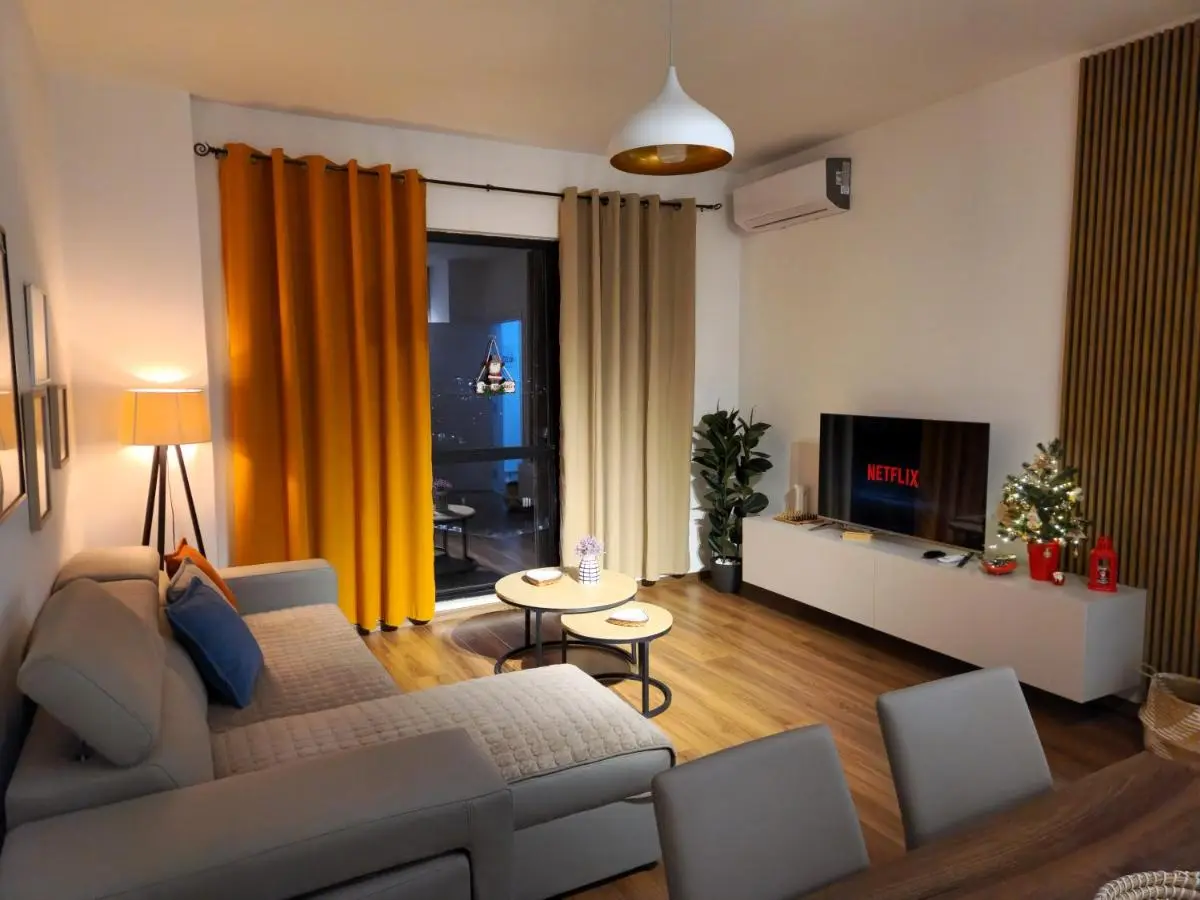 Red & White Palace Apartment