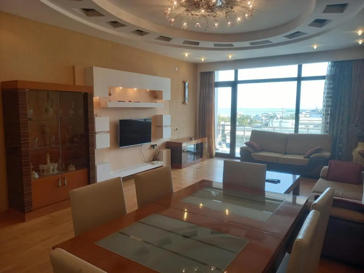 Flame Towers view apartment