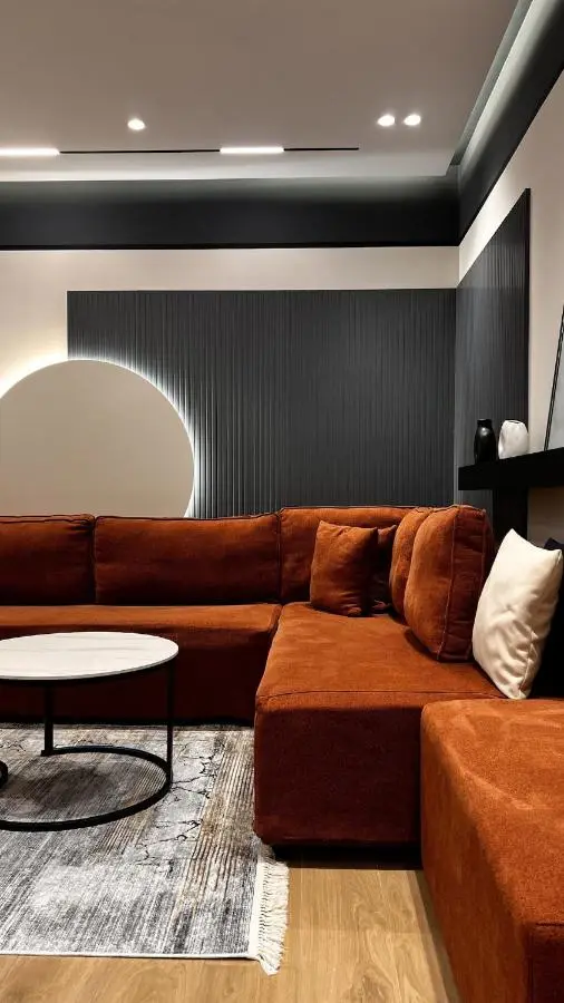 Noir luxury apartment
