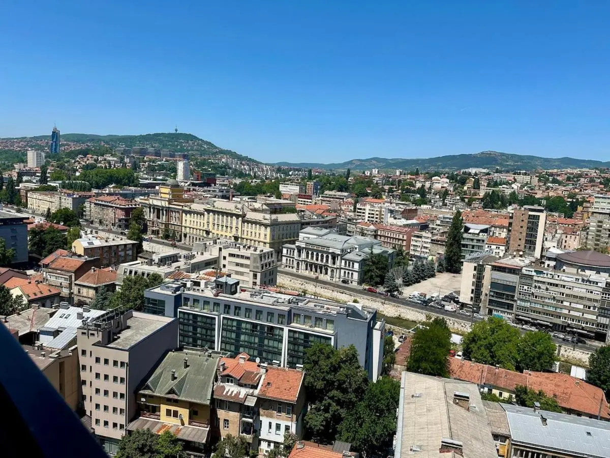 Skyline Apartment in Center - Sarajevo Best City View