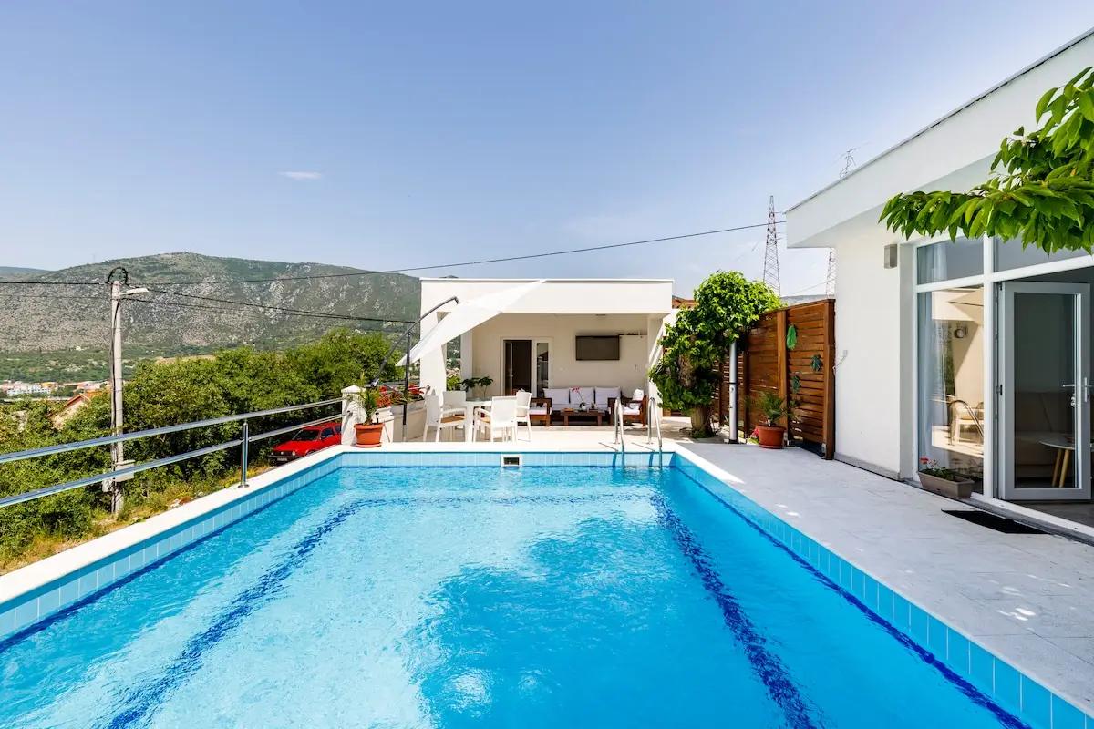 Sunset apartments with private pool and views