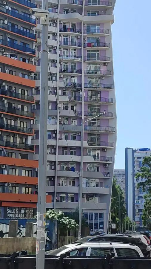 Three rooms appartment with two separate sleeping rooms.