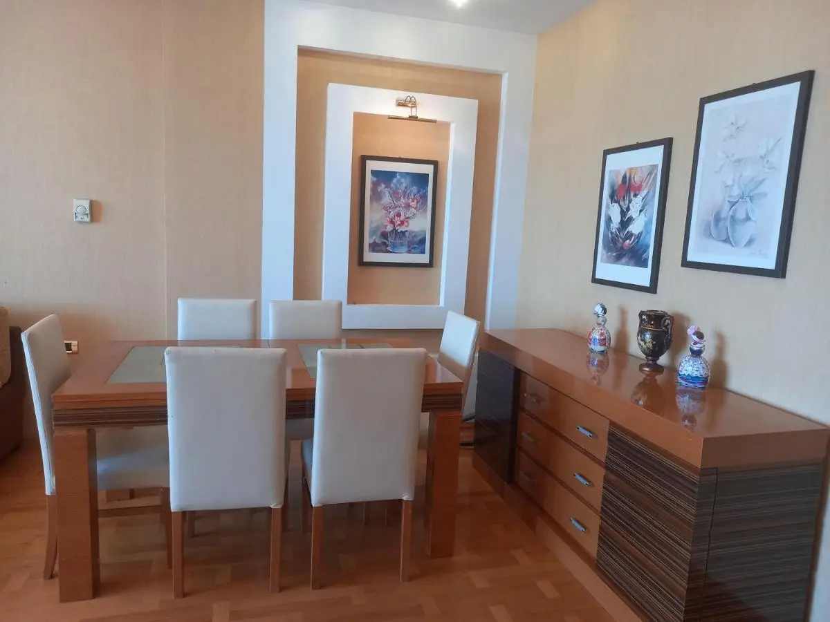 Flame Towers view apartment