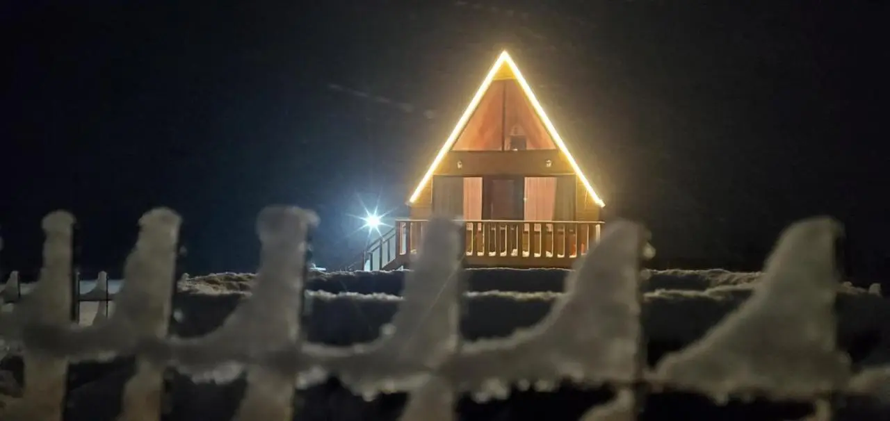 Mountain hut in Kazbegi