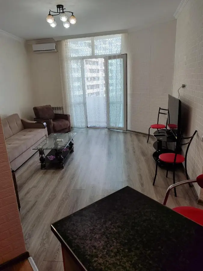 Three rooms appartment with two separate sleeping rooms.