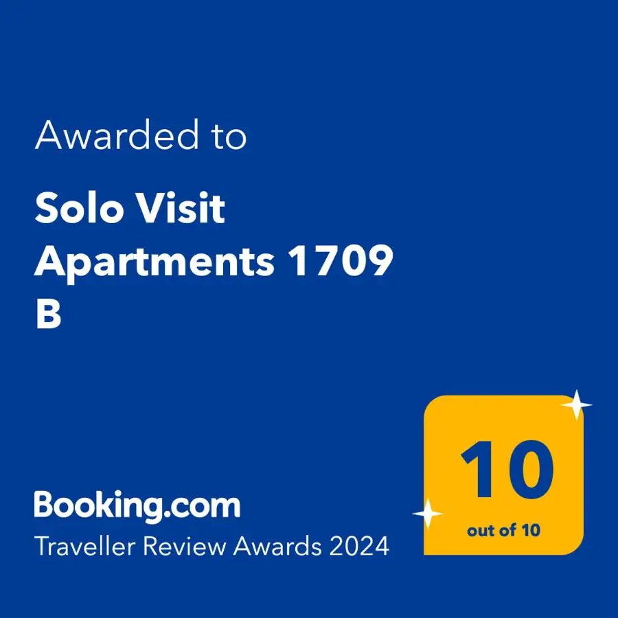 Solo Visit Apartments 1709 B