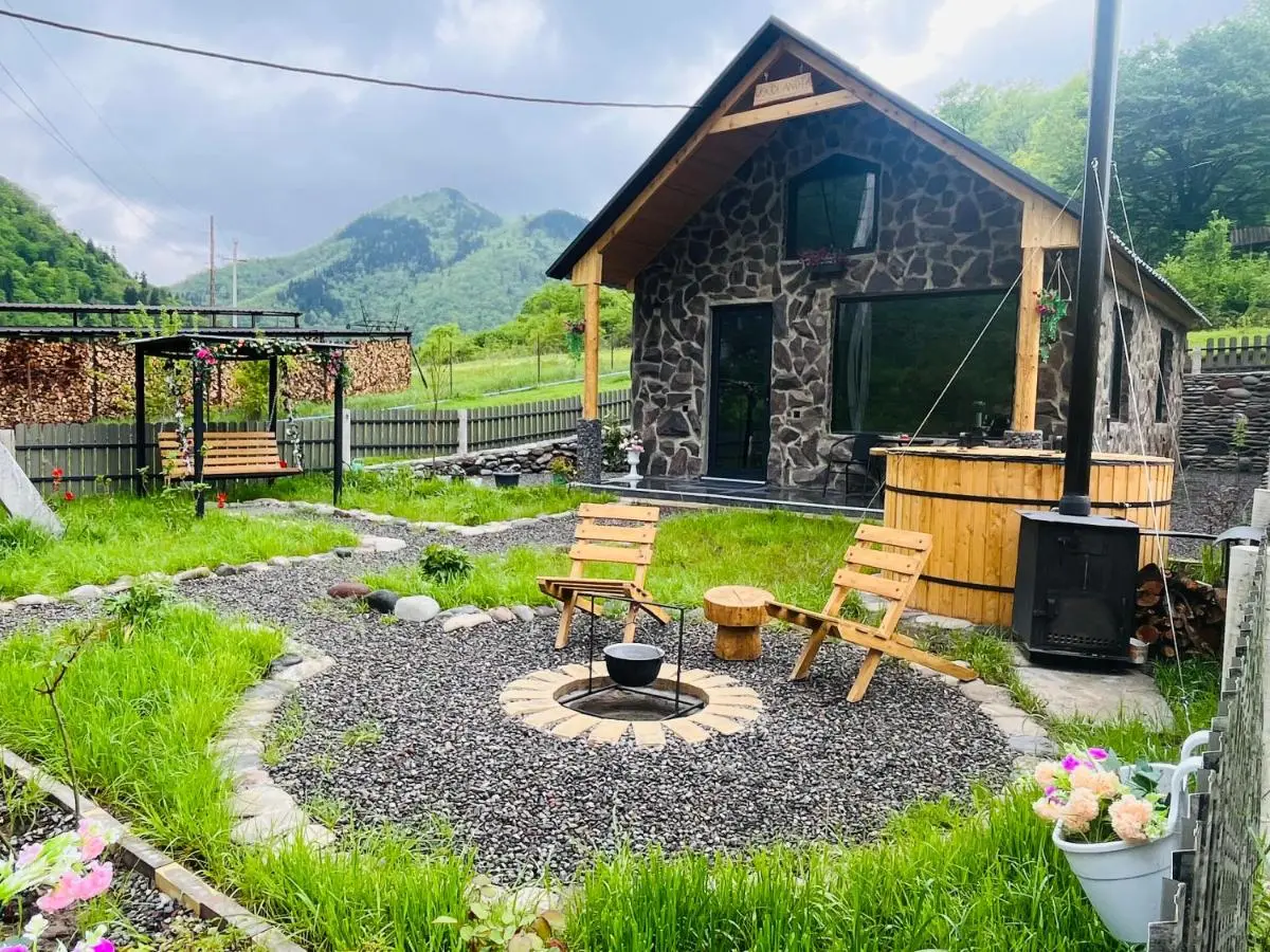 Woodlandia Borjomi with Hot Tub and Private Garden