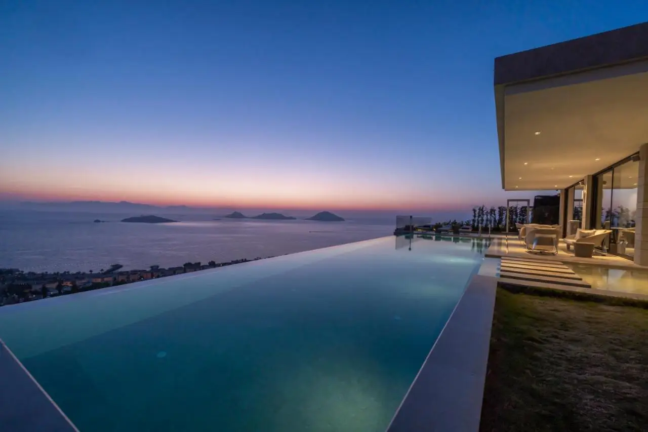 Villara Ultra Luxury Private Villa in Bodrum Daily Housekeeping Private Cook Chauffeur Service