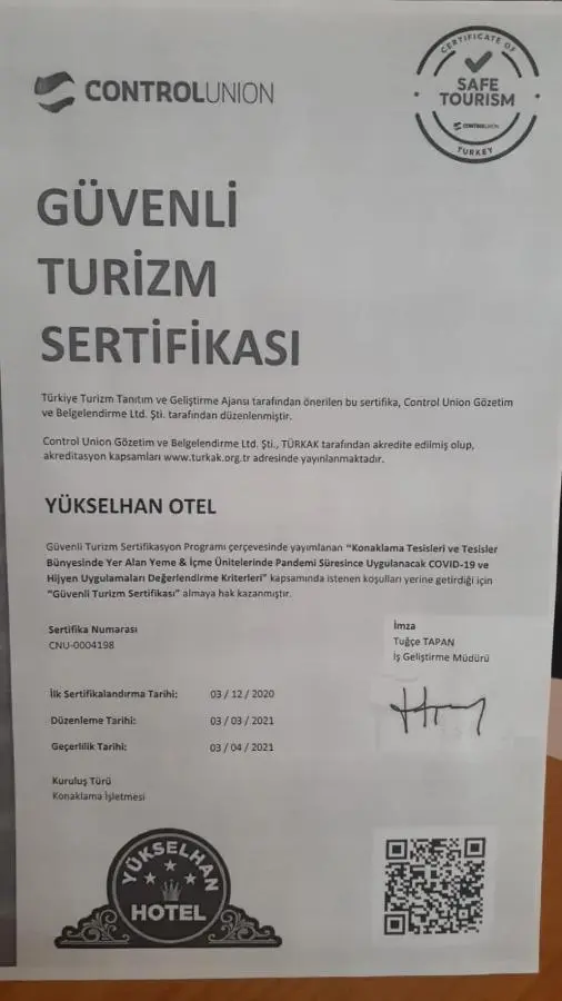 Adana Yukselhan Hotel