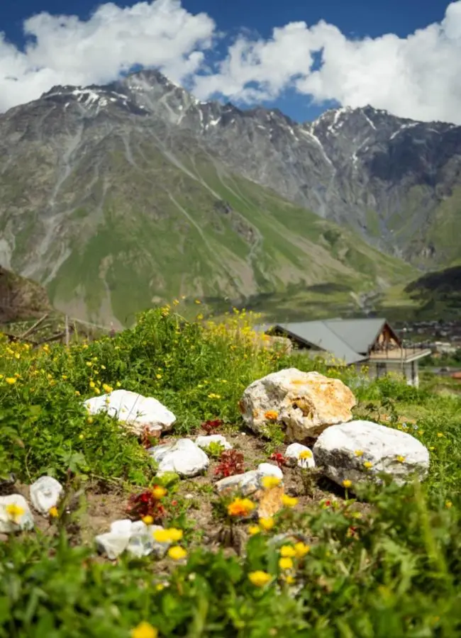 Cottage Mountain crystal kazbegi