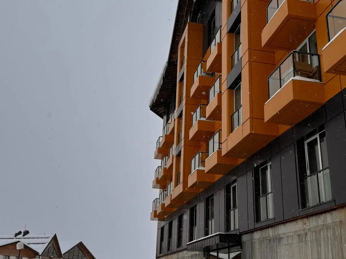 Luxury apartment with bedroom, new gudauri