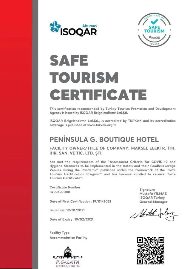 P Galata Hotel - Special Category