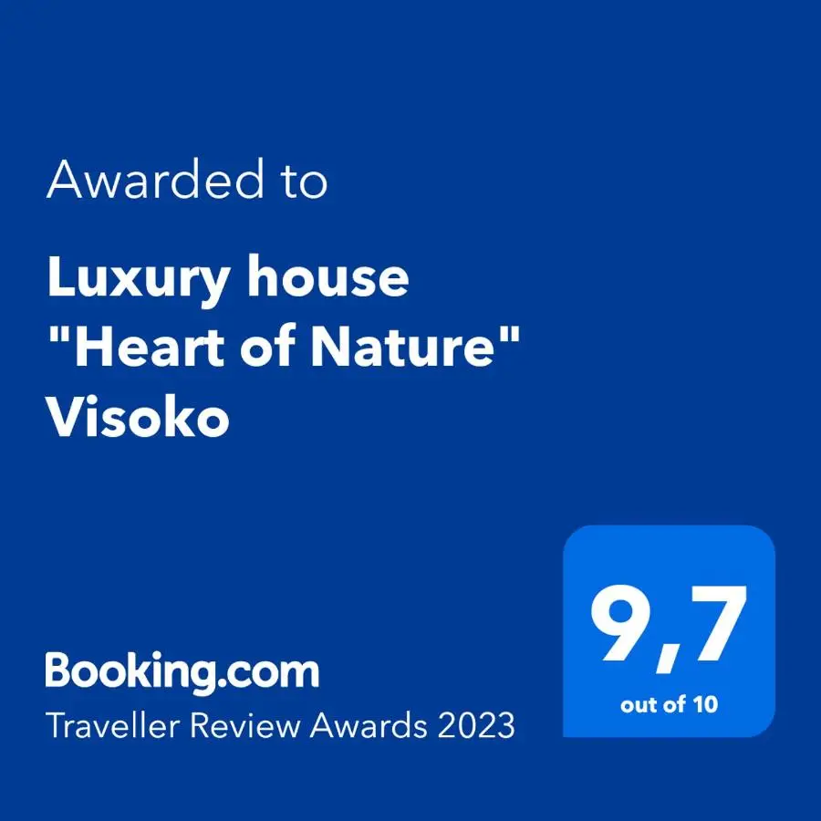 Luxury house "Heart of Nature" Visoko