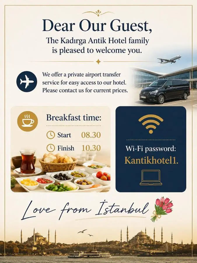 Kadirga Antik Hotel - Sultanahmet