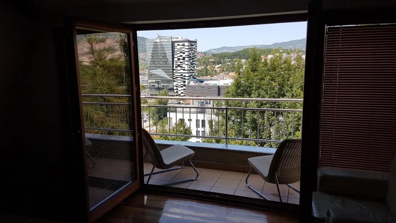 Beautiful View Of Sarajevo Center