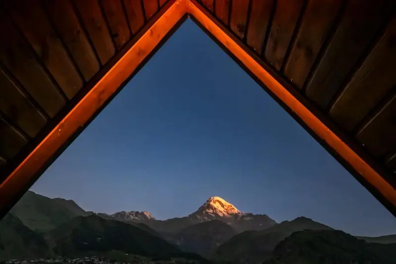 Kazbegi cottage kide- ყაზბეგში კოტეჯი კიდე