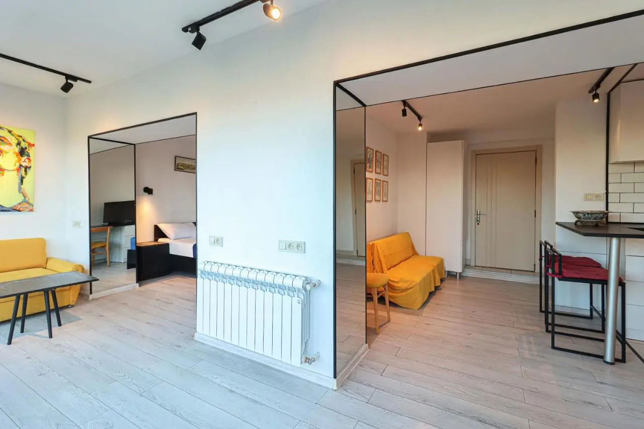Bright 1BR with Sameba view Avlabari - by Wehost