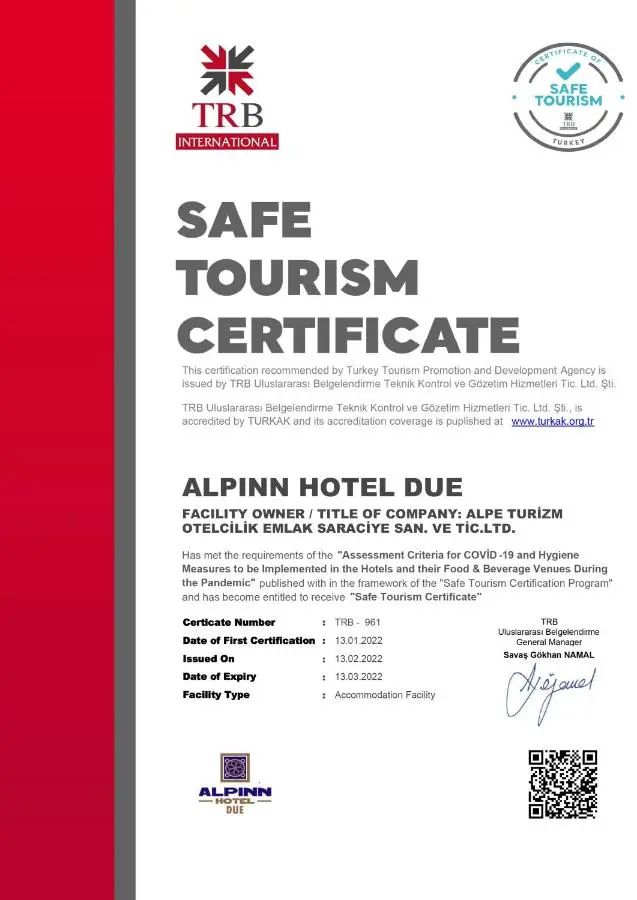 Alpinn Hotel DUE