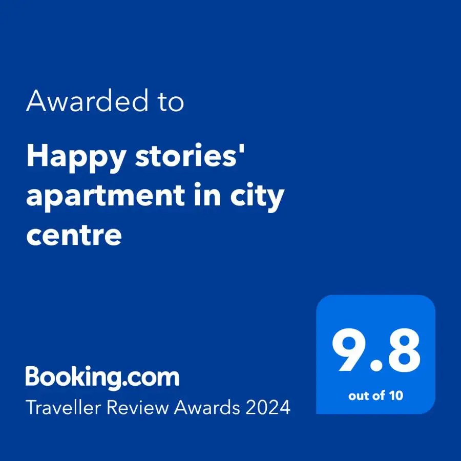 Happy stories' apartment in city centre