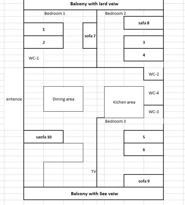 See view Apartment Magnolia 206