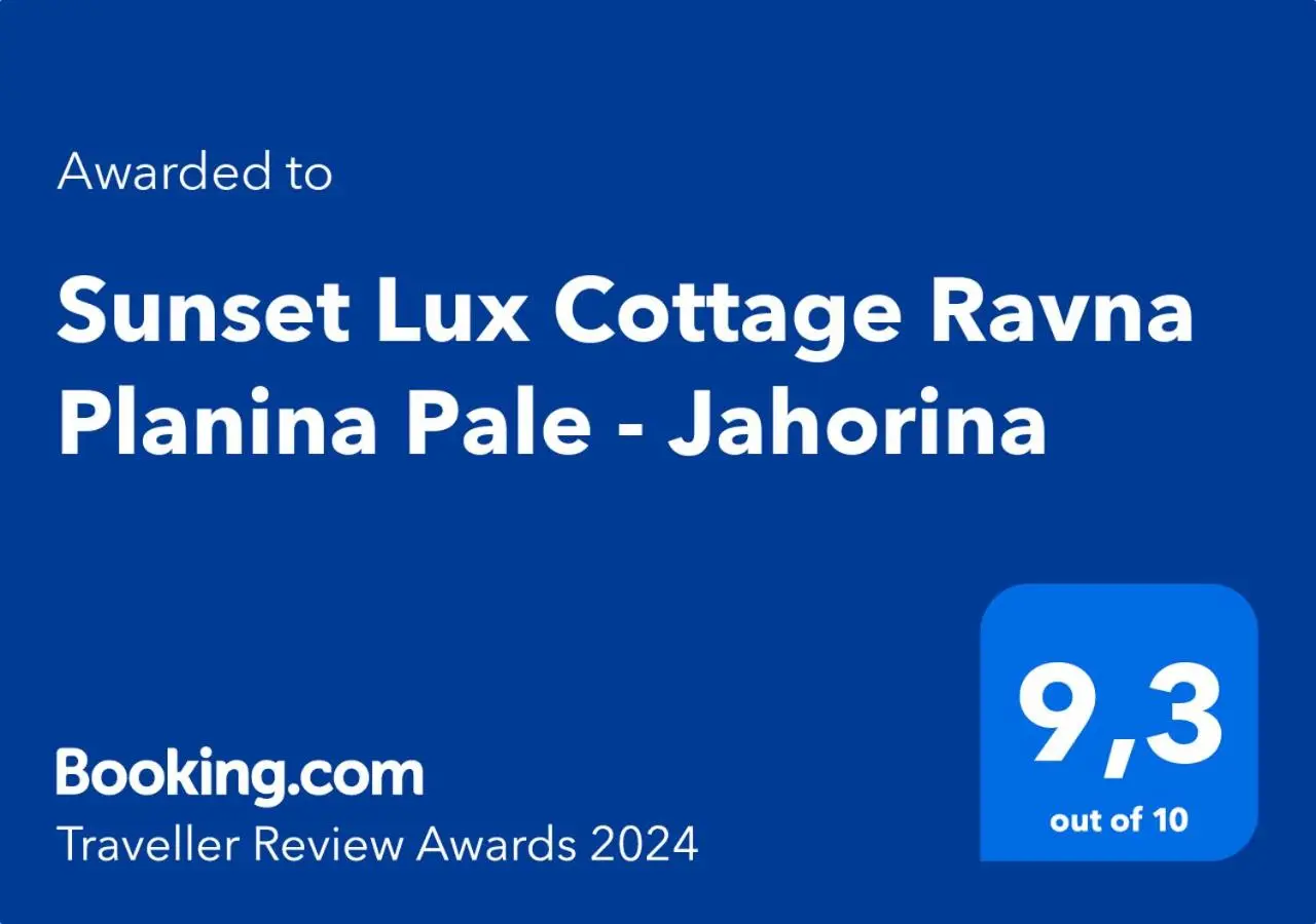 Sunset Lux Cottage Ravna Planina Pale - Jahorina