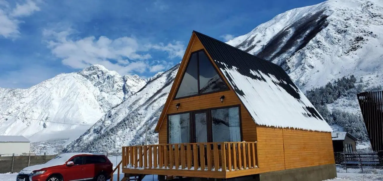 Mountain hut in Kazbegi
