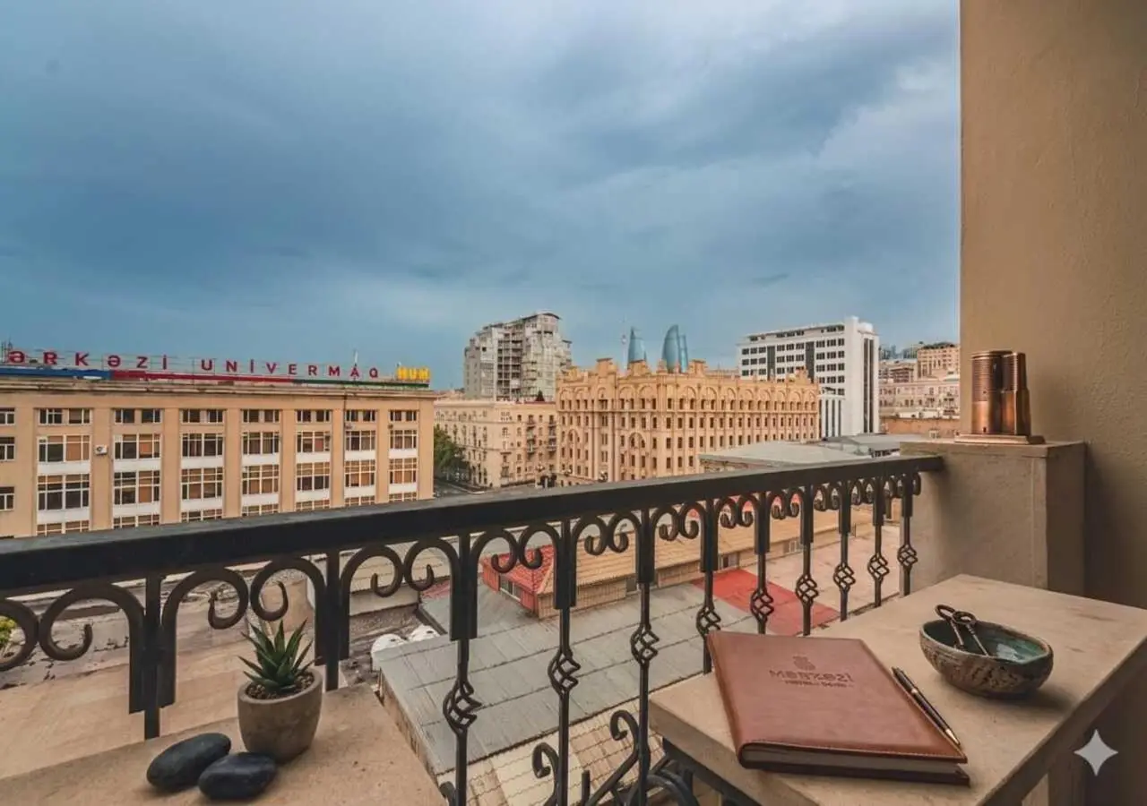 Central Passage Hotel on Nizami street