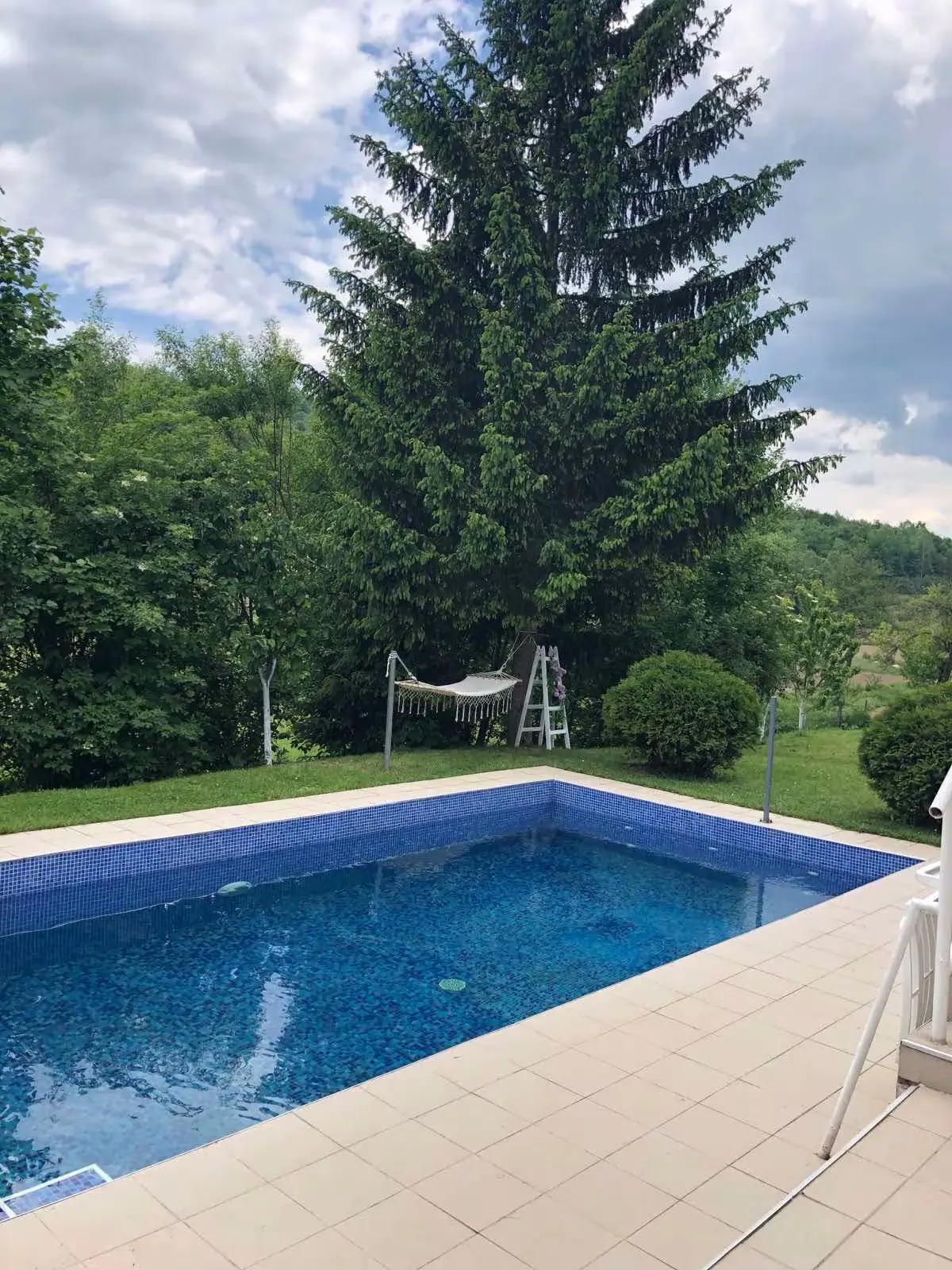 House with a swimming pool