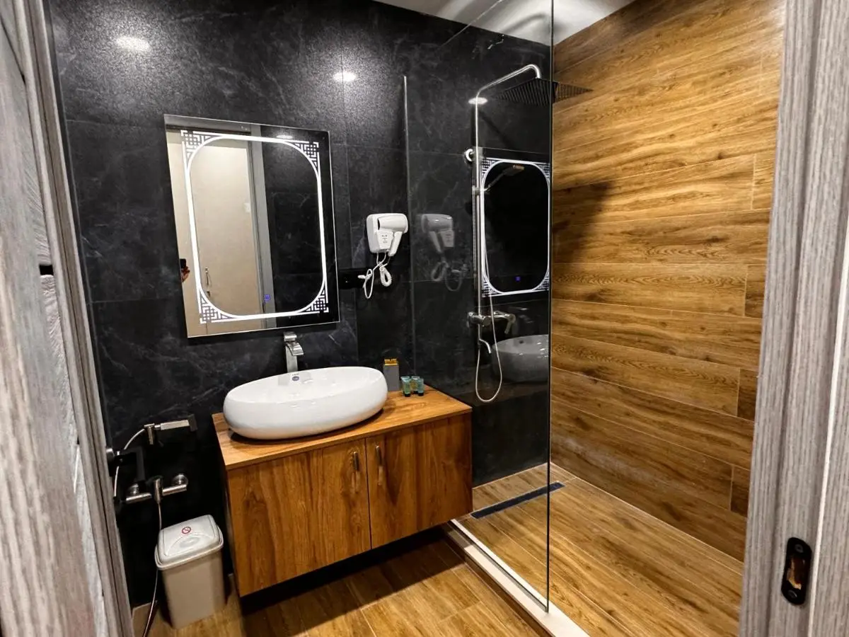 Luxury apartment with bedroom, new gudauri