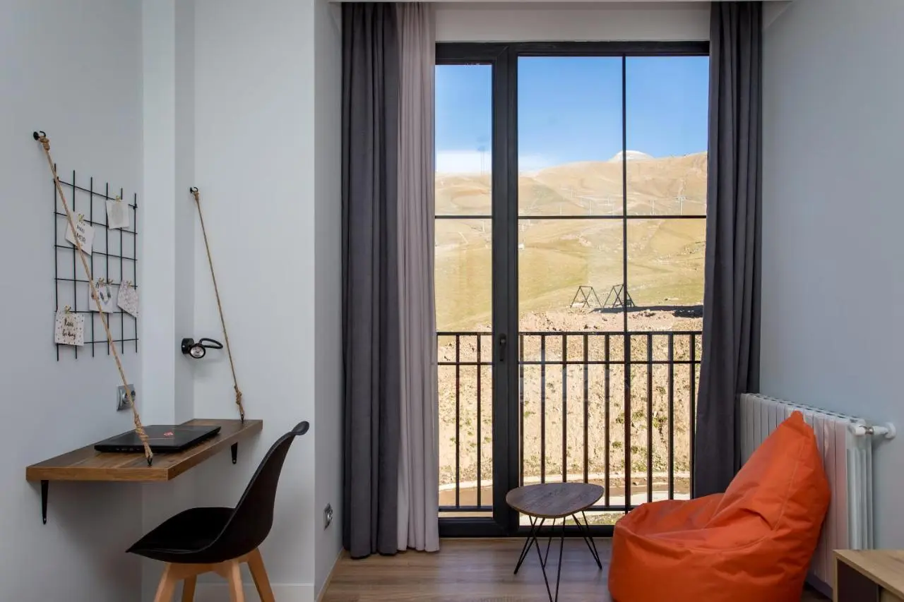 Light and stylish 2 bedroom apartment near the Gondola lift in New Gudauri