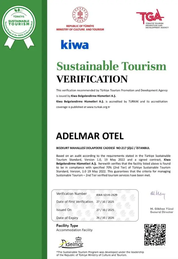 Adelmar Hotel Istanbul Sisli