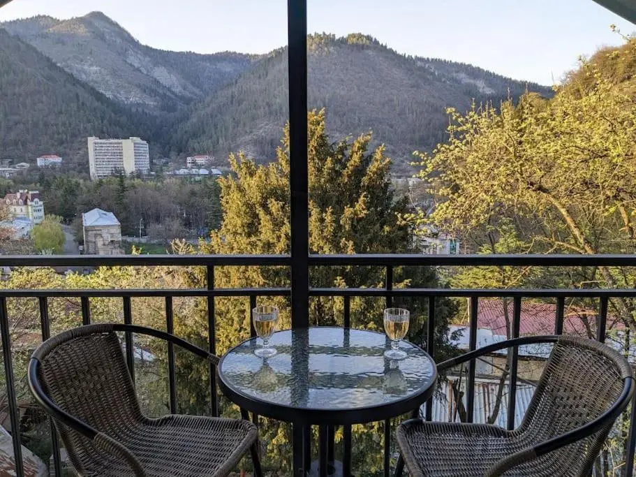 Unforgettable attic with balcony in Borjomi
