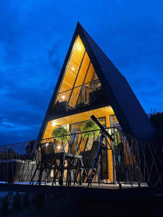 A-Frame Luxury House Near Travnik With Hot Tub