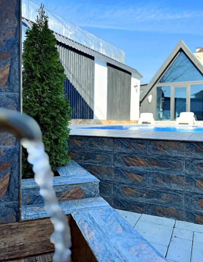 Black A-Frame Luxury Chalet & Pool