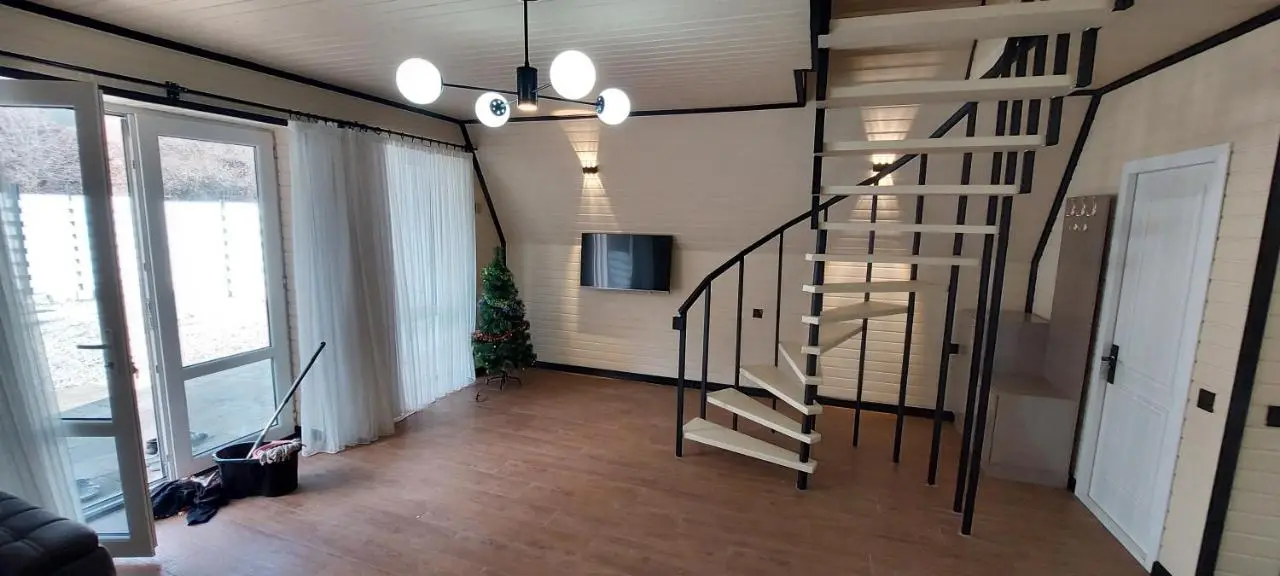 White A-frame