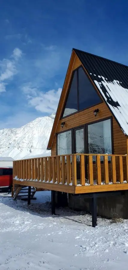 Mountain hut in Kazbegi