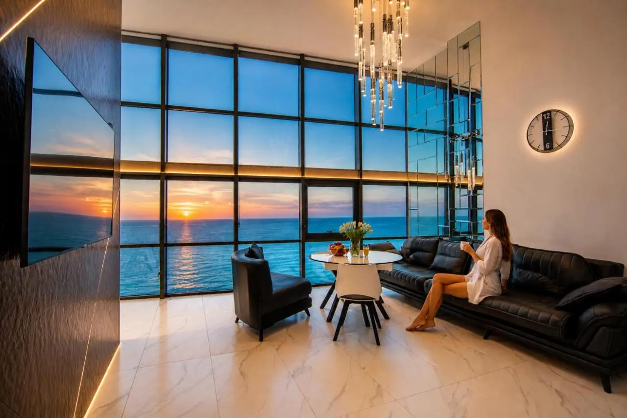 Penthouse Panorama Luxury Sea View Premium Stay in Batumi