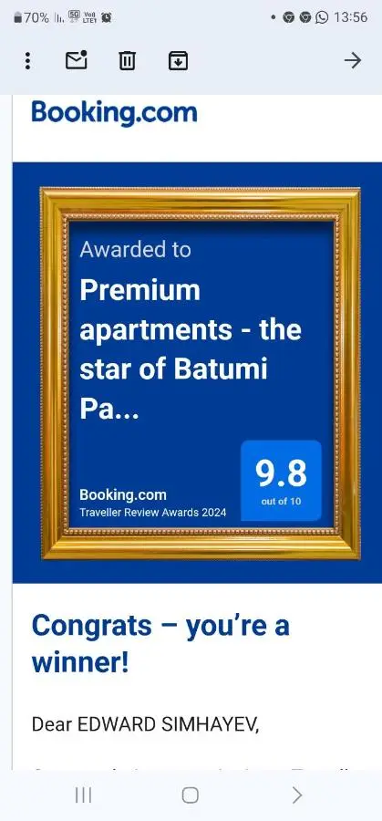 Premium apartments - the star of Alliance Palace
