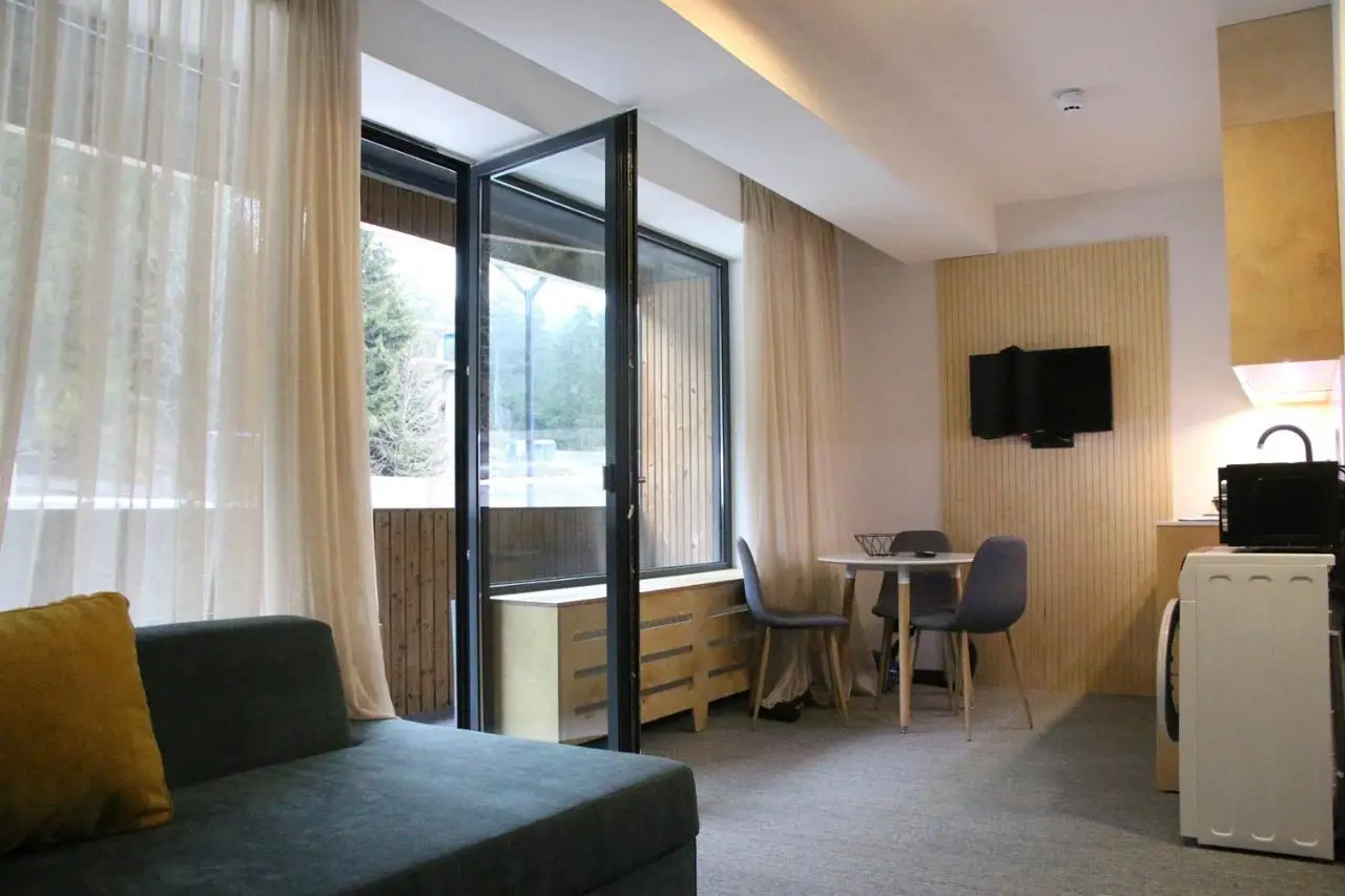 ski-in/ski-out apartment in Bakuriani