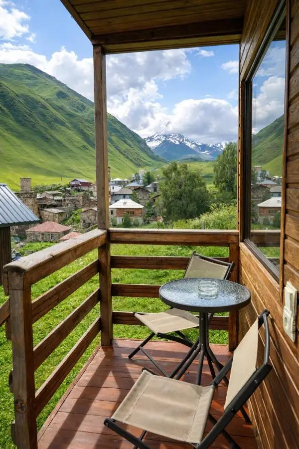 Ushguli Cabins l Cafe