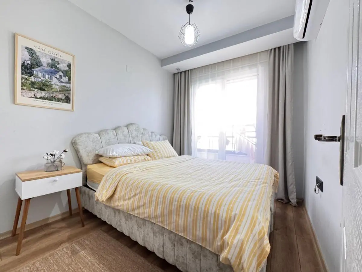 merkezde 2 odalı minimalist ev