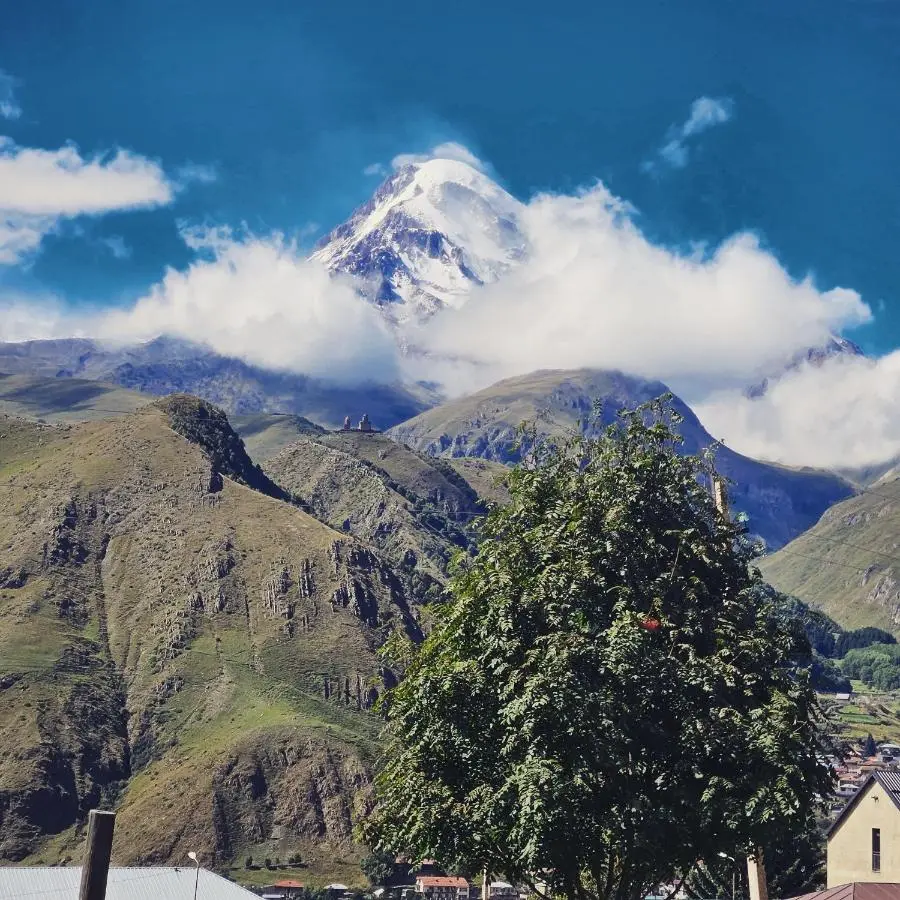 Misty Rocks Kazbegi