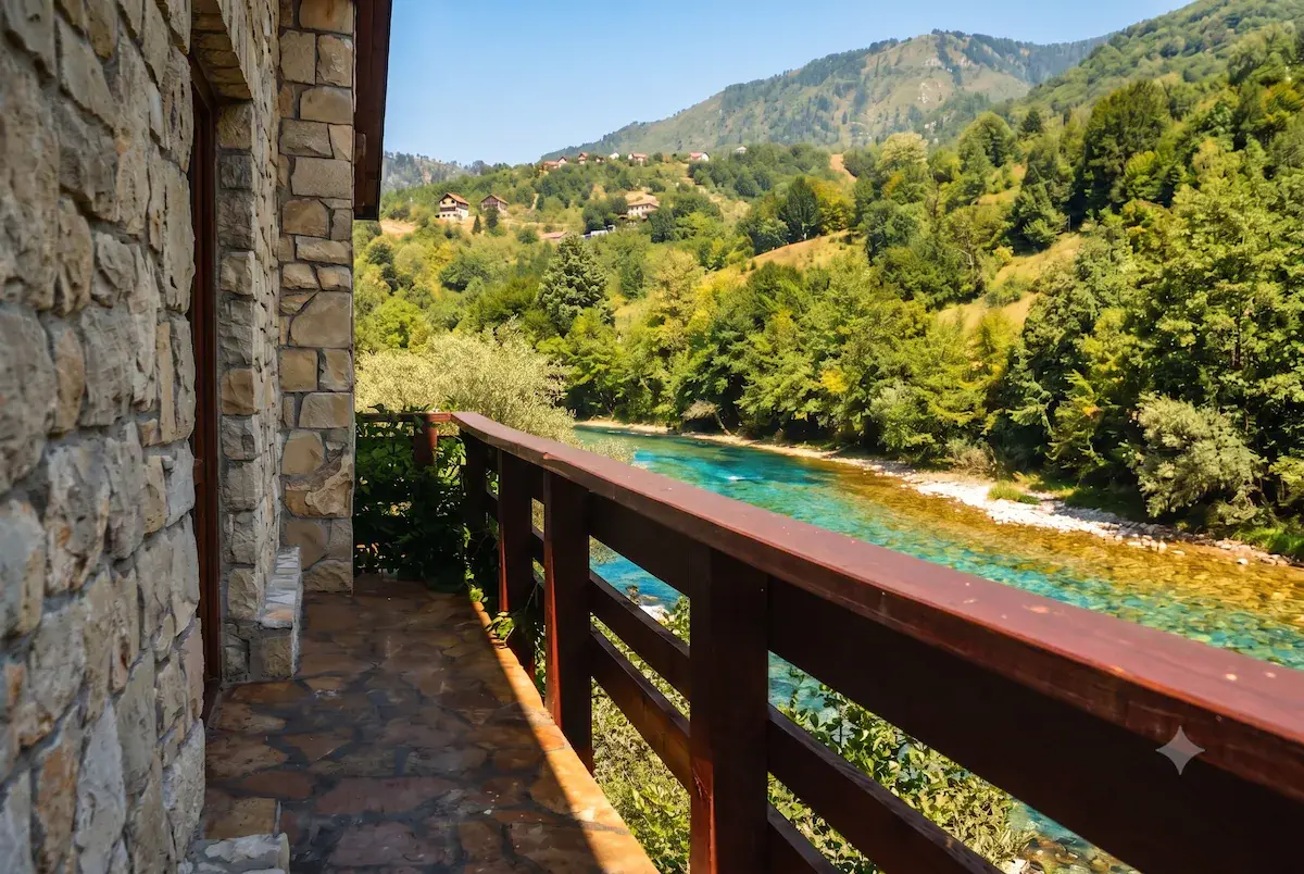 Emerald river house - Neretva views