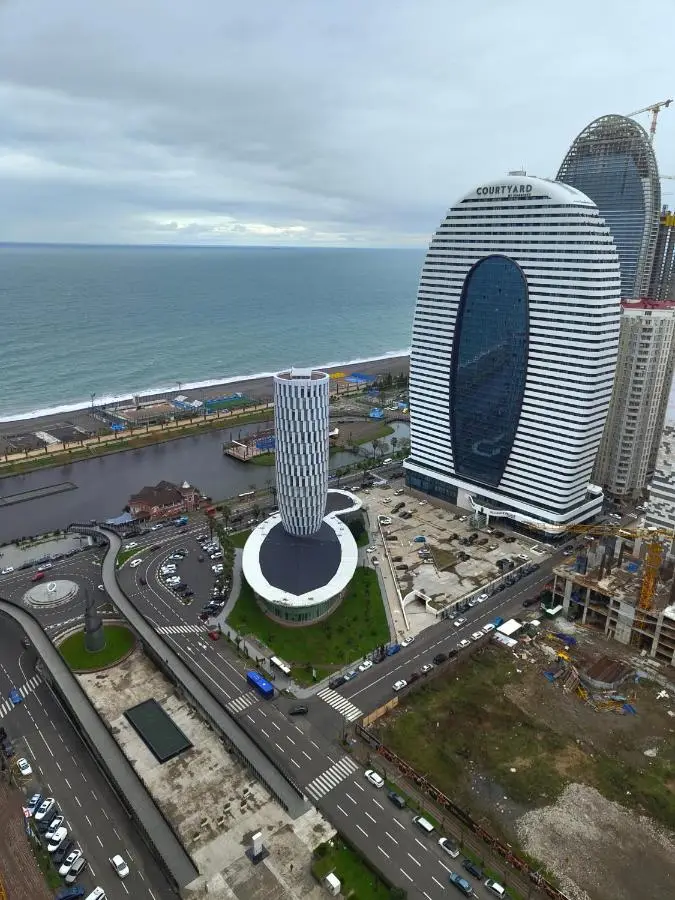 Apartments with sea view in Orbi City