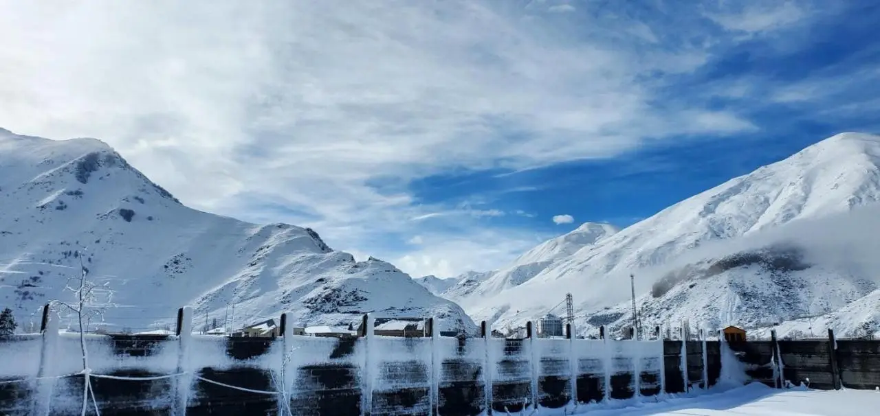 Mountain hut in Kazbegi