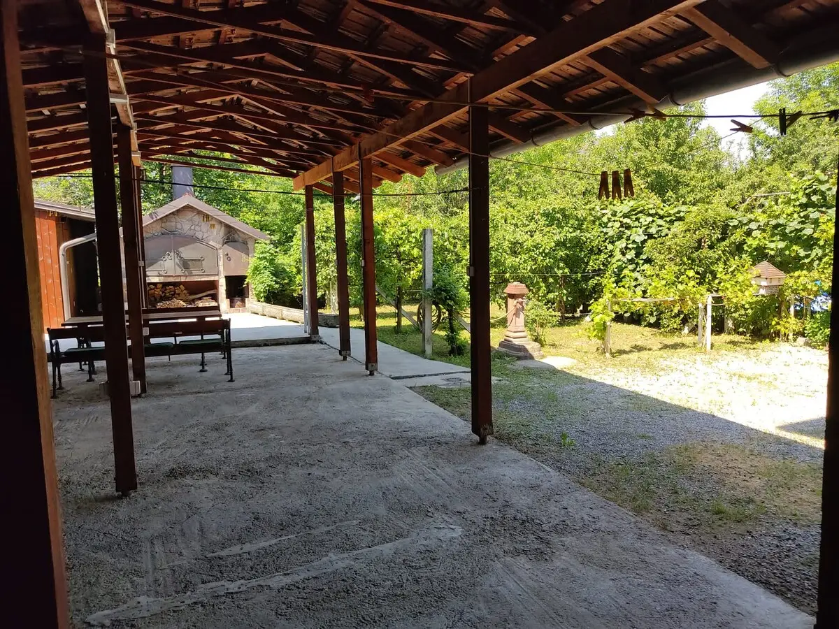 Villa Una, a wild river
