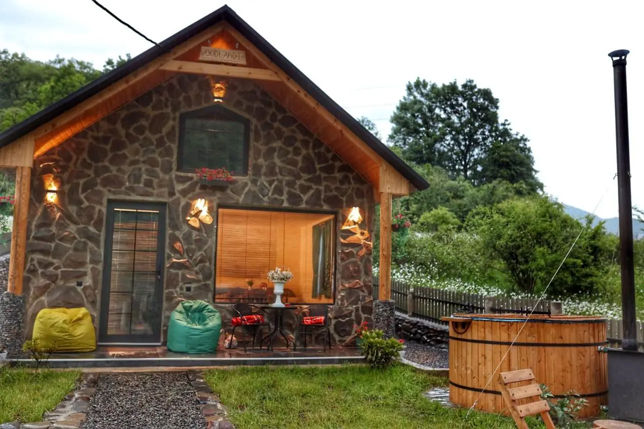 Woodlandia Borjomi with Hot Tub and Private Garden