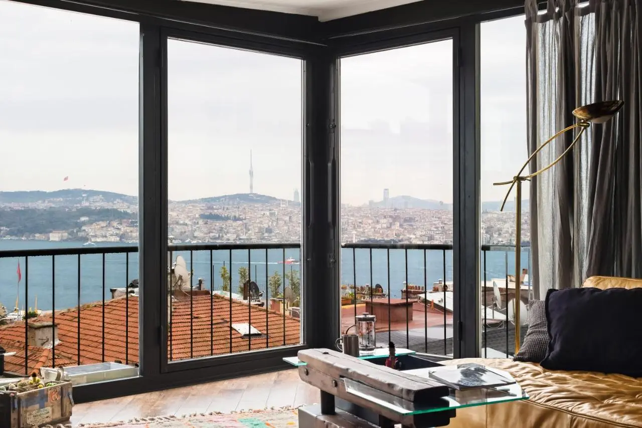 Panoramic Sea View Loft with Terrace BBQ