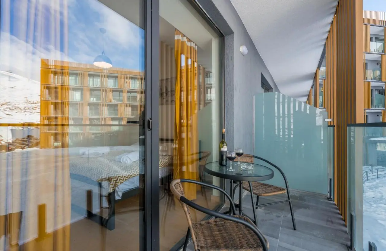 New Gudauri Atrium Apartments with Kitchen
